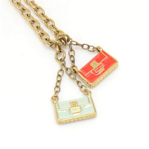 fendi pendant gold|fendi baguette necklace.